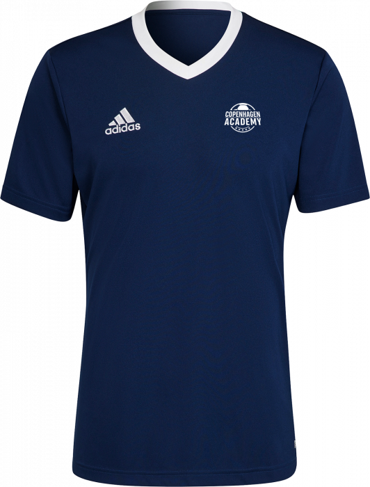 Adidas - Copenhagen Academy T-Shirt Børn - Navy blue 2 & hvid